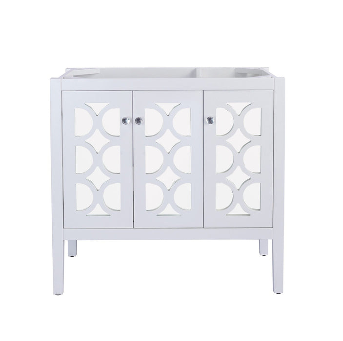 Laviva Mediterraneo 36" White Bathroom Vanity Cabinet 313MKSH-36W
