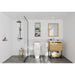 Laviva Alto 24" California White Oak Bathroom Vanity with White Carrara Marble Countertop 313SMR-24CO-WC