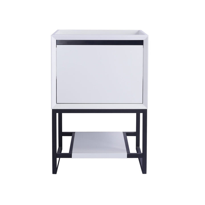 Laviva Alto 24″ White Bathroom Vanity Cabinet 313SMR-24W