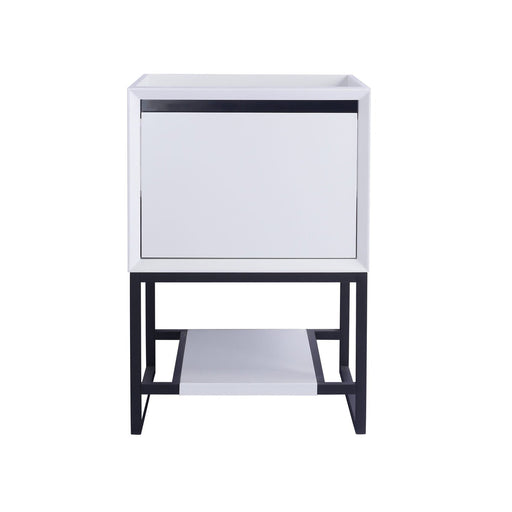 Laviva Alto 24" White Bathroom Vanity Cabinet 313SMR-24W