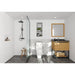 Laviva Alto 30" California White Oak Bathroom Vanity with Black Wood Marble Countertop 313SMR-30CO-BW