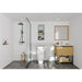 Laviva Alto 30" California White Oak Bathroom Vanity with White Quartz Countertop 313SMR-30CO-WQ