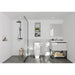 Laviva Alto 30" White Bathroom Vanity with Matte White VIVA Stone Solid Surface Countertop 313SMR-30W-MW