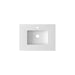 Laviva Forever VIVA Stone 30" Matte White Solid Surface Countertop with Integrated Sink 313SQ1HSS-30-MW