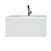 Laviva Vitri 36" Cloud White Bathroom Vanity with VIVA Stone Matte White Solid Surface Countertop 313VTR-36CW-MW