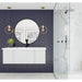 Laviva Vitri 48" Cloud White Bathroom Vanity with VIVA Stone Matte White Solid Surface Countertop 313VTR-48CW-MW