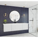 Laviva Vitri 66" Cloud White Single Sink Bathroom Vanity with VIVA Stone Matte White Solid Surface Countertop 313VTR-66CW-MW