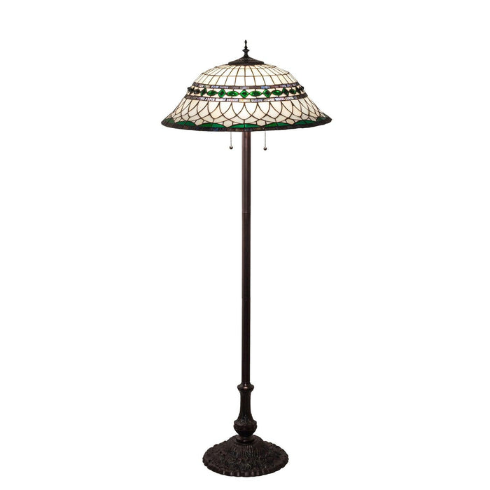 Meyda 62" High Tiffany Roman Floor Lamp