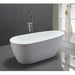 Legion Furniture 68" White Acrylic Tub - No Faucet WE6515-J