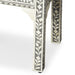 Butler Specialty Company Vivienne Bone Inlay Side Table, Gray 3215070