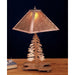 Meyda 21"H Tall Pine Table Lamp