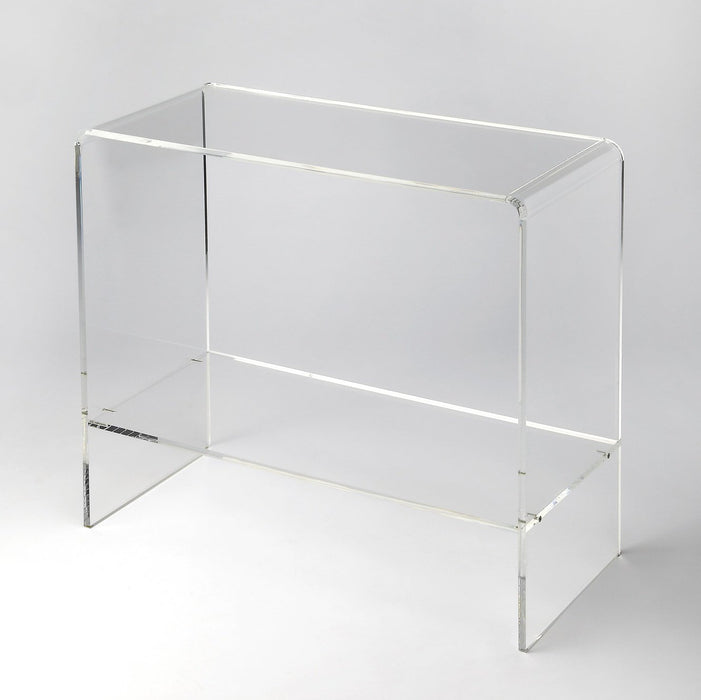 Butler Specialty Company Crystal Clear Acrylic Console Table, Clear 3610335