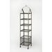 Butler Specialty Company Trammel Industrial Chic Etagere, Silver 3680330