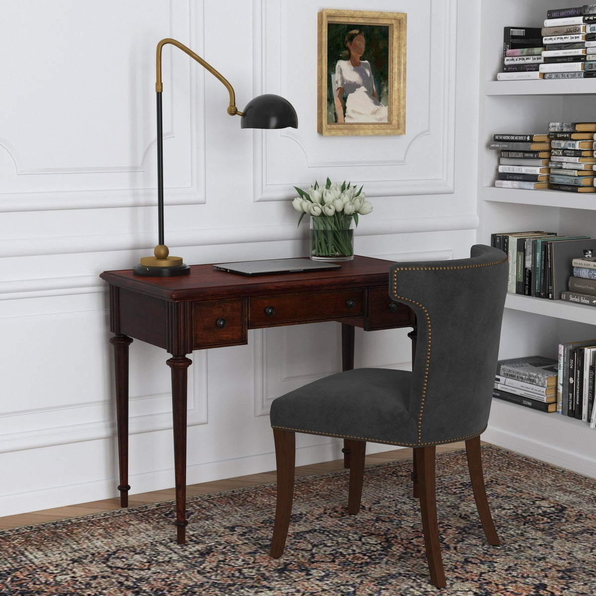 Butler Specialty Company Edmund Writing Desk, Cherry Brown 3746024 ...
