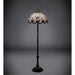 Meyda 62" High Roseborder Floor Lamp