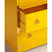 Butler Specialty Company Forster Yellow Campaign 4 Drawer Dresser, Yellow 3845289