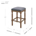 New Pacific Direct Ernie PU Counter Stool, Set of 2 3900056-NCL