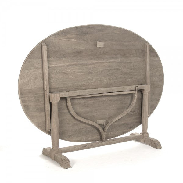 Zentique Arek 80'' Solid Wood Trestle Dining Table LI-SH11-25-71