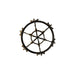 Meyda 72" Wide Candle Tobacco Santino 24 Light Chandelier