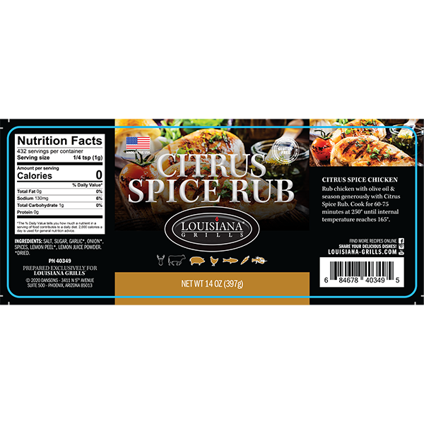 Citrus Spice Rub