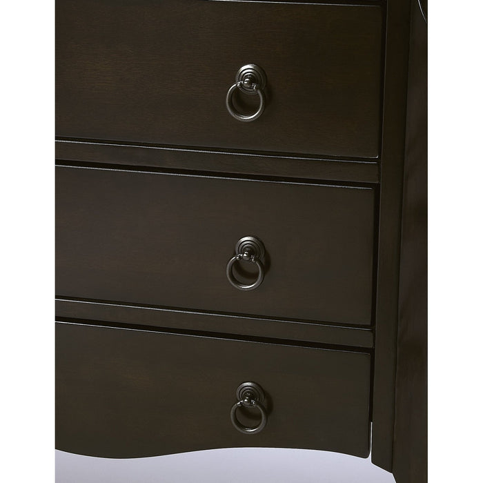 Butler Specialty Company Wilshire 3 Drawer Chest, Dark Brown 4469117