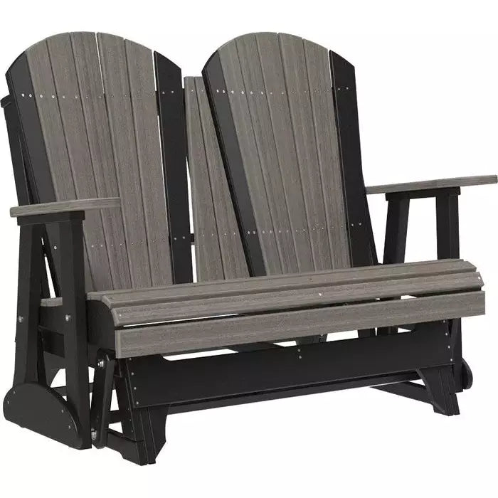 LuxCraft 4' Adirondack Glider Chair