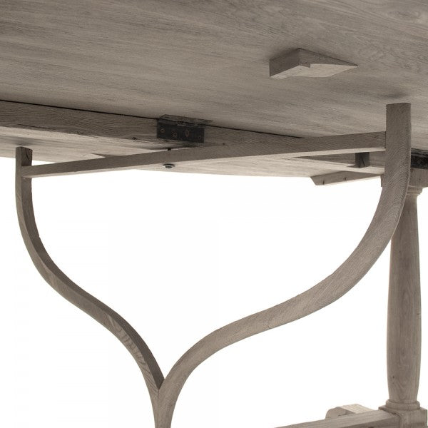 Zentique Arek 80'' Solid Wood Trestle Dining Table LI-SH11-25-71