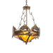 Meyda 18" Wide Catch of the Day Inverted Pendant