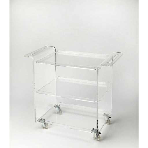 Butler Specialty Company Crystal Clear Acrylic Bar Cart, Clear 5169335