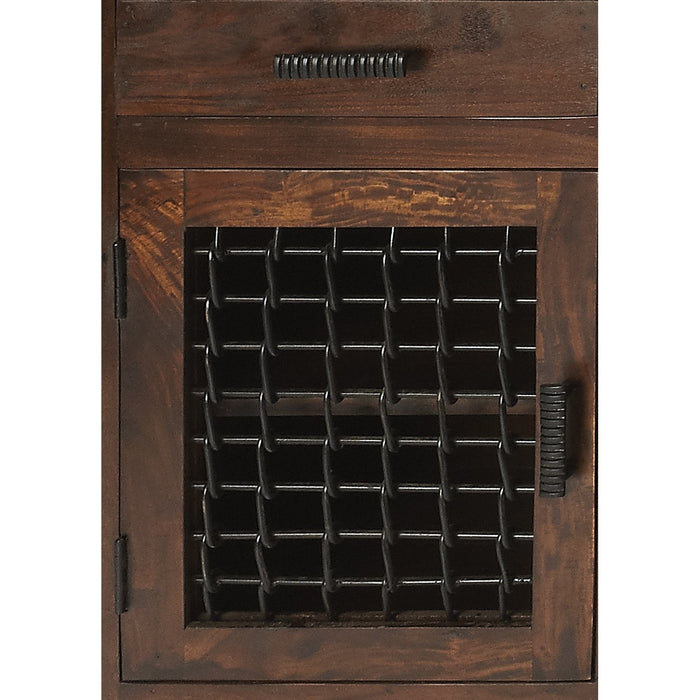 Butler Specialty Company Ako Modern Console Chest, Dark Brown 5180260