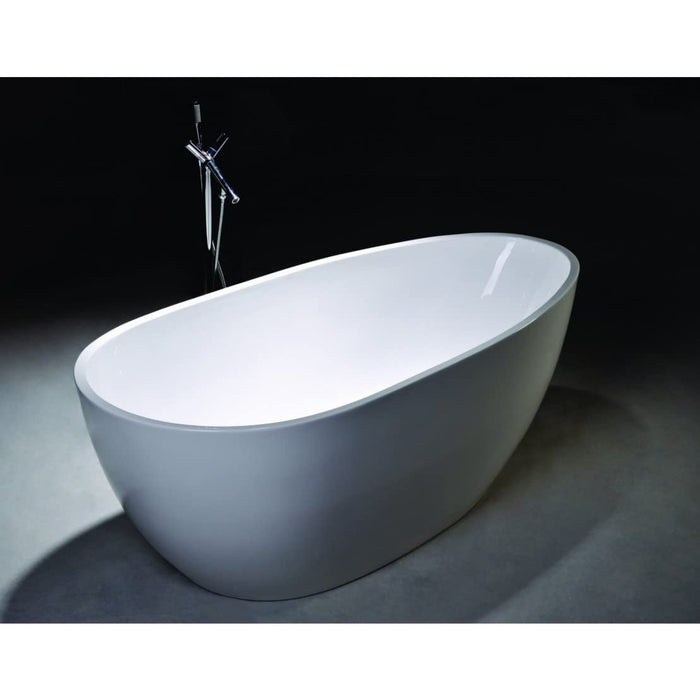 Legion Furniture 68" White Acrylic Tub - No Faucet WE6515-J