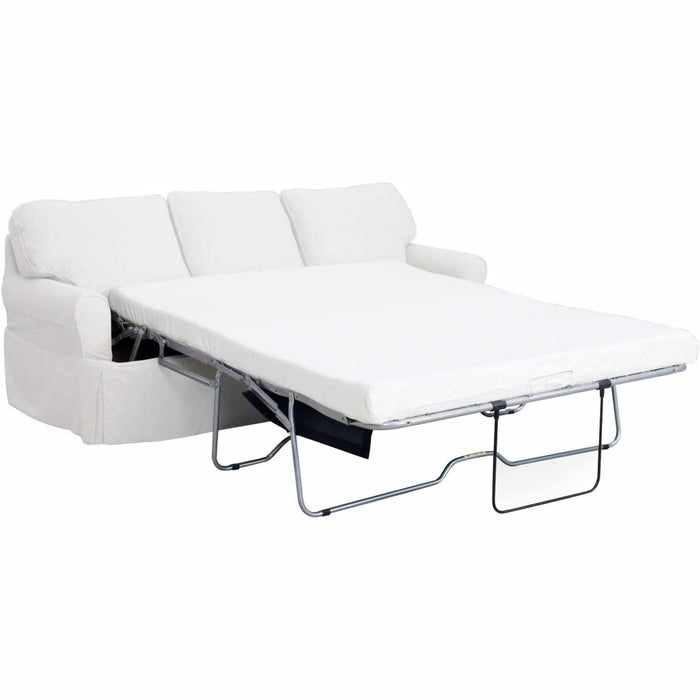 Sunset Trading Horizon Slipcovered Sleeper Sofa with Reversible Chaise| Light Gray  SU-117678-220591