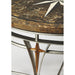 Butler Specialty Company Regina Fossil Stone & Metal 36""Foyer Table, Multi-Color 5277025