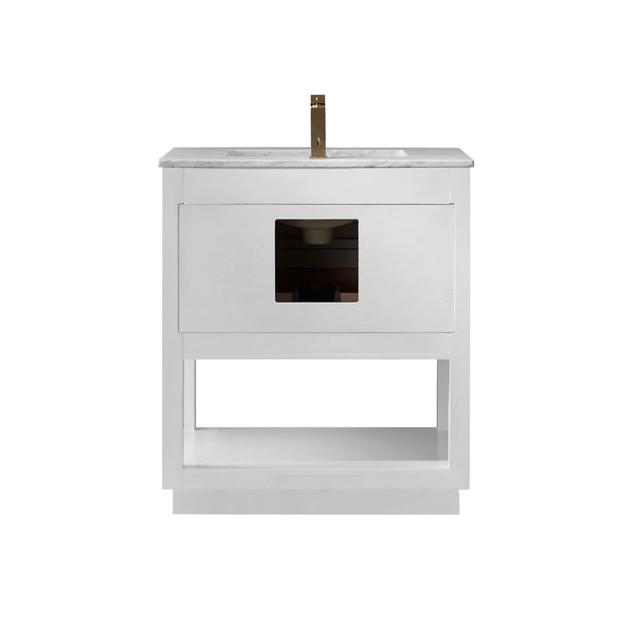 Altair Design Remi 30″ Single Bathroom Vanity Set in White 30″ size