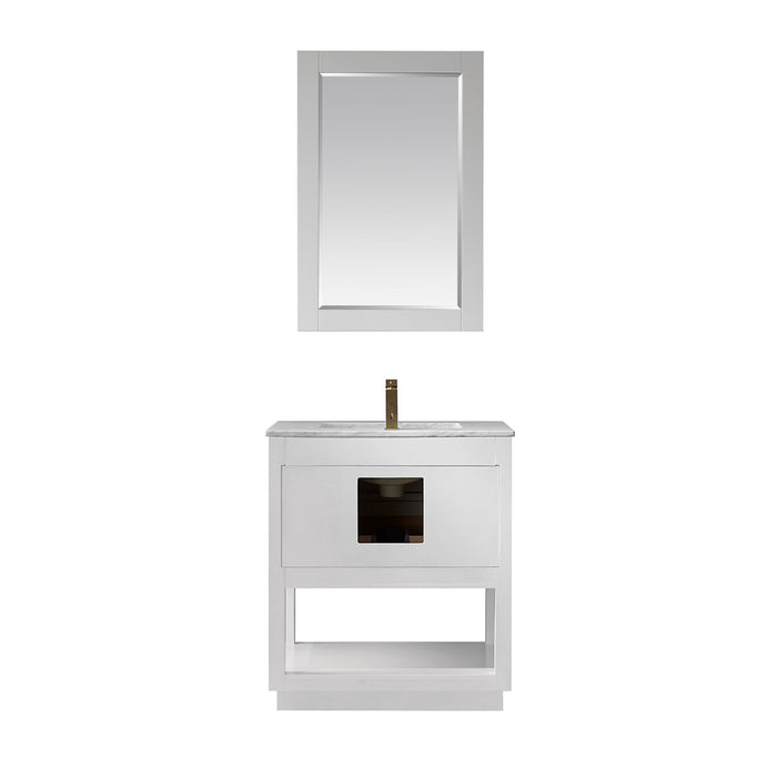 Altair Design Remi 30″ Single Bathroom Vanity Set in White 30″ size