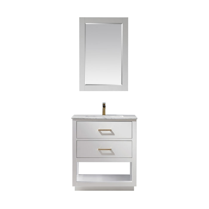 Altair Design Remi 30″ Single Bathroom Vanity Set in White 30″ size
