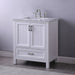 Altair Design Isla 30″ Single Bathroom Vanity Set in White 30″ size