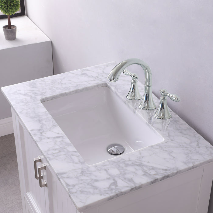 Altair Design Isla 30″ Single Bathroom Vanity Set in White 30″ size