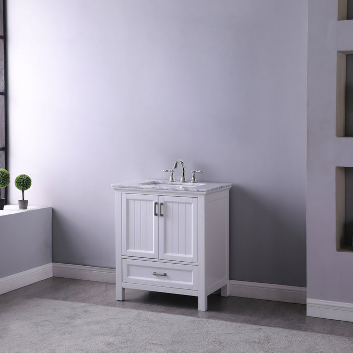 Altair Design Isla 30″ Single Bathroom Vanity Set in White 30″ size