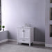 Altair Design Isla 30″ Single Bathroom Vanity Set in White 30″ size