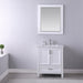 Altair Design Isla 30″ Single Bathroom Vanity Set in White