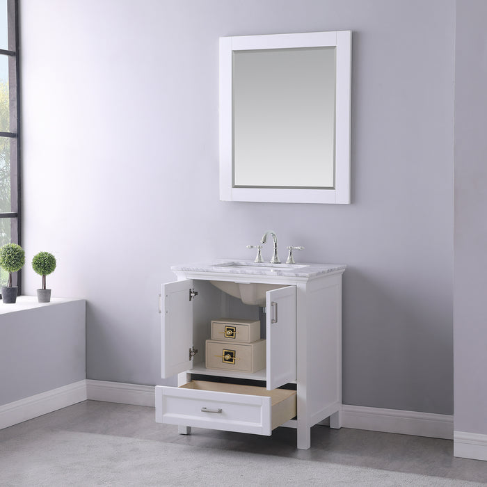 Altair Design Isla 30″ Single Bathroom Vanity Set in White 30″ size