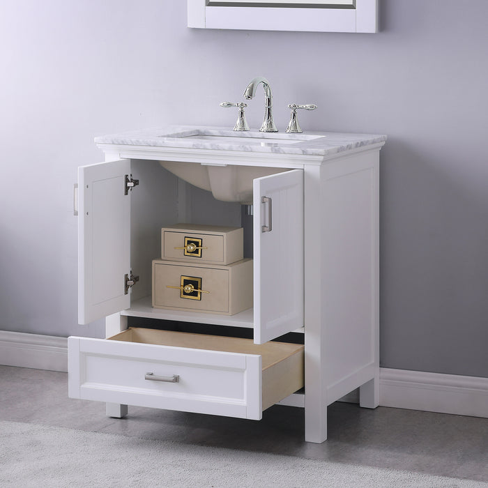 Altair Design Isla 30″ Single Bathroom Vanity Set in White 30″ size