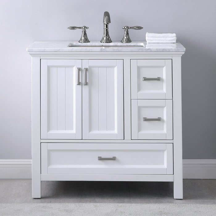 Altair Design Isla 36″ Single Bathroom Vanity Set in White 36″ size