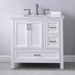 Altair Design Isla 36″ Single Bathroom Vanity Set in White 36″ size