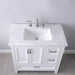 Altair Design Isla 36″ Single Bathroom Vanity Set in White 36″ size