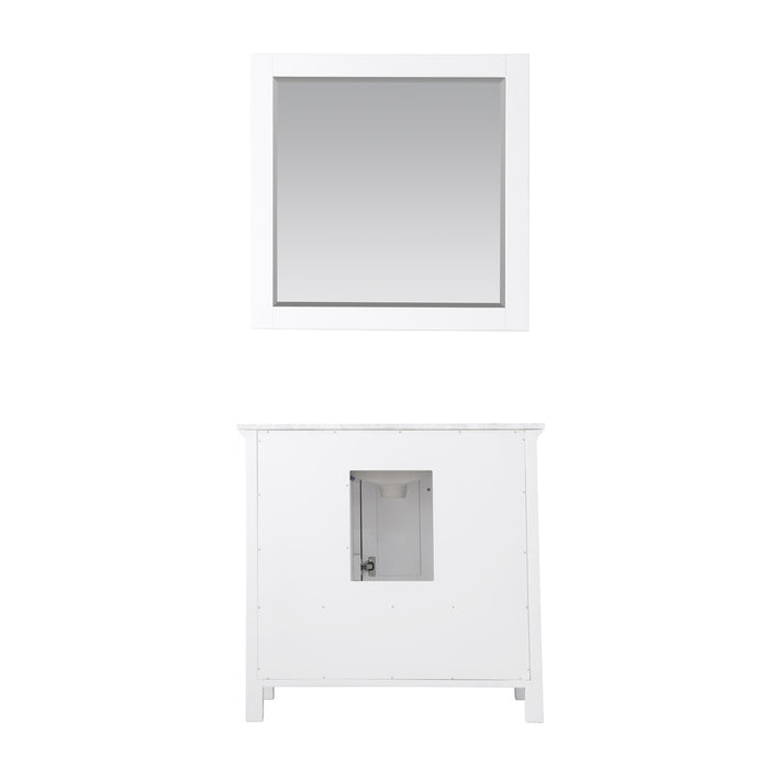 Altair Design Isla 36″ Single Bathroom Vanity Set in White 36″ size