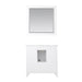 Altair Design Isla 36″ Single Bathroom Vanity Set in White 36″ size