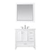 Altair Design Isla 36″ Single Bathroom Vanity Set in White 36″ size