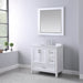 Altair Design Isla 36″ Single Bathroom Vanity Set in White 36″ size
